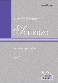 Noty František Domažlický: Scherzo pro tubu a klavír