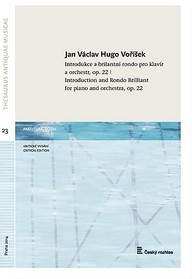 Noty Jan Hugo Voříšek: Introdukce a brilantní rondo pro klavír a orchestr, op. 22