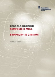 Noty Leopold Koželuh: Symfonie č. 5 g moll