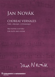 Noty Jan Novák: Choreae vernales pro flétnu a kytaru