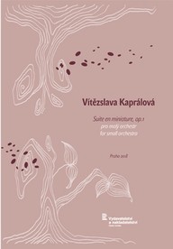 Noty Vítězslava Kaprálová: Suite en miniature op. 1