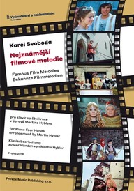 Noty Karel Svoboda (arr. M. Hybler): Nejznámější filmové melodie