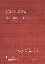 Noty Jan Novák: Due preludi e fughe per flauto solo