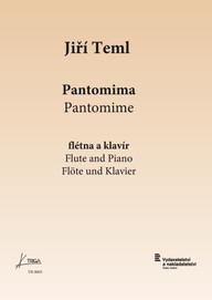 Noty Jiří Teml: Pantomima pro flétnu a klavír