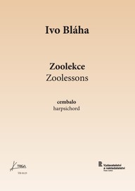 Noty Ivo Bláha: Zoolekce (11 miniatur pro cembalo)