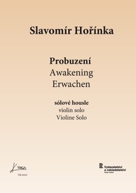 Noty Slavomír Hořínka: Probuzení pro sólové housle