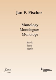 Noty Jan F. Fischer: Monology pro harfu