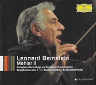 Hudba Leonard Bernstein, – Mahler II: Symphonies nos. 5-7/ Rückert Lieder/ Kindertotenlieder (5CD)