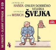 Mluvené slovo Jaroslav Hašek: Osudy dobrého vojáka Švejka 4 (2CD)