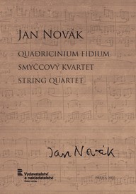 Noty Jan Novák: Quadricinium fidium (smyčcový kvartet)