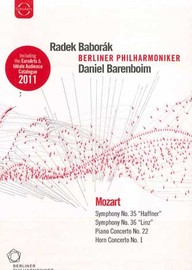 DVD MOZART BERLINER PHILHARMONIKER Daniel Barenboim Radek Bavorák