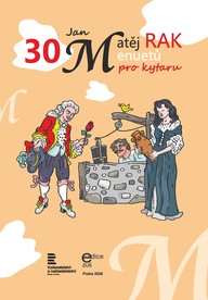 Noty Jan-Matěj Rak: 30 menuetů pro kytaru
