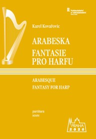 Noty Karel Kovařovic: Arabeska / Fantasie pro harfu
