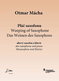 Noty Otmar Mácha: Pláč saxofonu