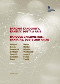 Noty Barokní kanconety, kantáty, dueta a árie (ed. Jiří Kotouč)