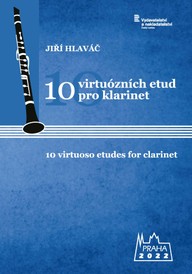 Noty Jiří Hlaváč: 10 virtuózních etud pro klarinet