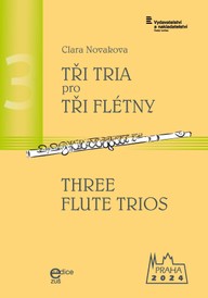 Noty Clara Novakova: Tři tria pro tři flétny