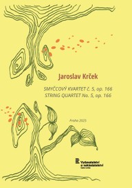 Noty Jaroslav Krček: Smyčcový kvartet č. 5