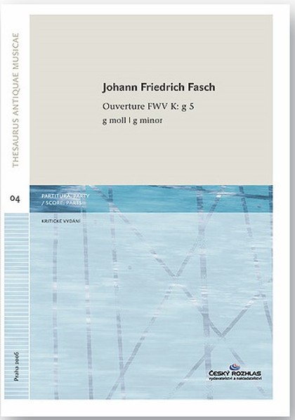 Noty Johann Friedrich Fasch: Ouverture g moll FWV K: g 5