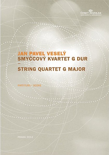 Noty Jan Pavel Veselý: Smyčcový kvartet G dur