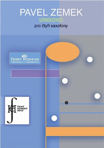 Noty Pavel Zemek Novák: Unisono pro čtyři saxofony