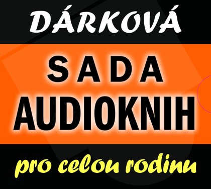 Mluvené slovo Dárková SADA AUDIOKNIH - pro celou rodinu (5CD)