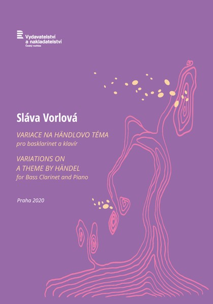 Noty Sláva Vorlová: Variace na Händlovo téma pro basklarinet a klavír