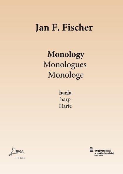Noty Jan F. Fischer: Monology pro harfu