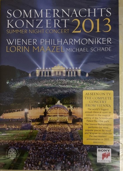 DVD Wiener Philharmoniker: Sommernachtskonzert 2013, Lorin Maazel, Michael Schade