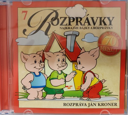 Mluvené slovo Rozprávky 7 / Najkrajšie bájky a rozprávky (slovensky)