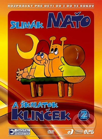 DVD Slimák Maťo a škriatok Klinček 2
