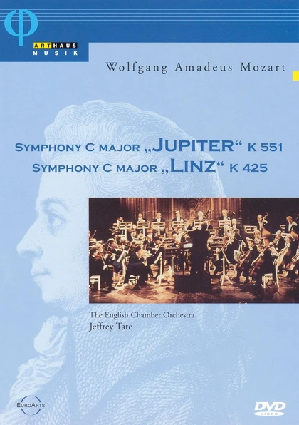 DVD Mozart SYMPHONY C MAJOR "Jupiter" K 551 SYMPHONY C MAJOR "Linz" K 425