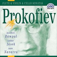 Hudba Prokofjev: Flute & Violin & Cello Sonatas