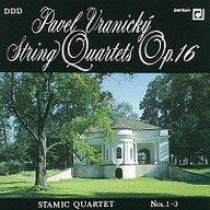 Hudba Vranický: Smyčcové kvartety Nos. 1-3, op. 16