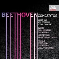 Hudba Beethoven: Kompletní koncerty