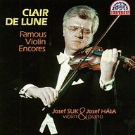 Hudba Claire de lune / Houslové přídavky