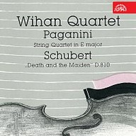 Hudba Paganini: Smyčcový kvartet E dur - Schubert: Smyčcový kvartet č. 14 d moll "Smrt a dívka"