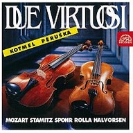 Hudba Mozart, Stamitz, Spohr, Rolla, Halvorsen: Due Virtuosi