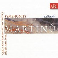 Hudba Martinů: Symfonie č. 3, 4
