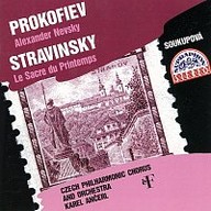 Hudba Prokofjev, Stravinskij: Alexandr Něvský - Svěcení jara