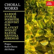 Hudba Sborové zpěvy a písně (Kardoš, Dvořák, Foerster, Jurovský, Suk, Slavický, Mozart, Bartók, Křivinka, Jeremiáš)