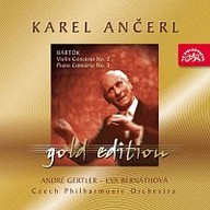 Hudba Ančerl Gold Edition 22. Bartók: Koncerty pro housle a orchestr