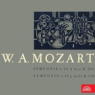 Hudba Mozart: Symfonie č. 29 A dur, Symfonie č. 40 g moll
