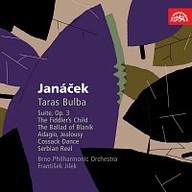 Hudba Janáček: Orchestrální dílo II (Taras Bulba, Adagio, Žárlivost, Šumařovo dítě)