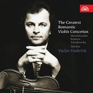 Hudba Největší romantické houslové koncerty - Mendelssohn, Brahms, Čajkovskij & Sibelius