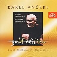Hudba Ančerl Gold Edition 9. Brahms: Symfonie č. 1 c moll - Beethoven :Symfonie č. 1 C dur