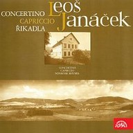 Hudba Janáček: Concertino, Capriccio, Říkadla