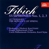 Hudba Fibich: Symfonie č. 1 - 3 komplet, V podvečer, Jarní romance