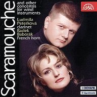 Hudba Scaramouche a další koncerty pro dechové nástroje