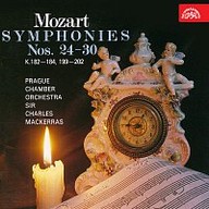 Hudba Mozart: Symfonie č. 24-30